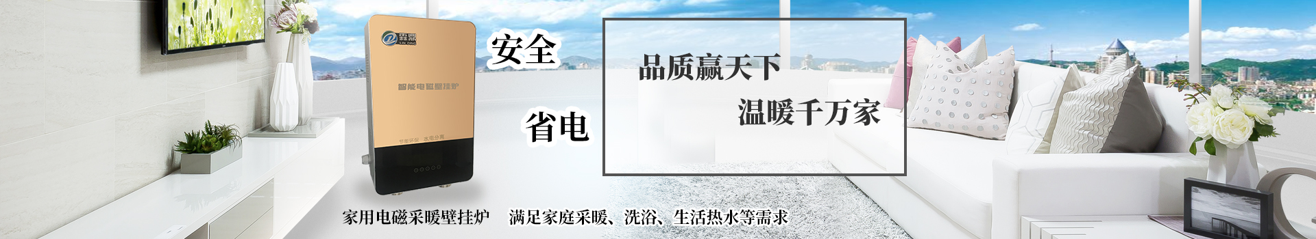 家用變頻感應(yīng)采暖壁掛爐2
